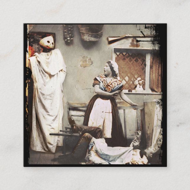 Ghosty Jack-o-lantern Film Empfehlungskarte (Vorderseite)