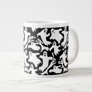 Ghosty Pattern Jumbo Coffee Tasse