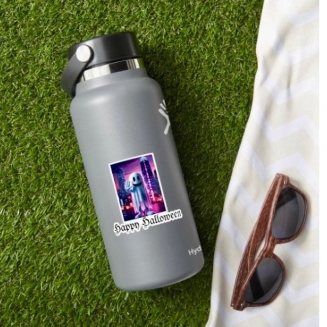 Ghosty Wave & Urban Lights Aufkleber (Sticker sheet, 6 different sizes. Matte, glossy or glossy transparent finish. 

)