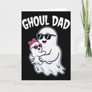 Ghoul Dad Shirt Männer Daddy Soky Halloween Geist Karte