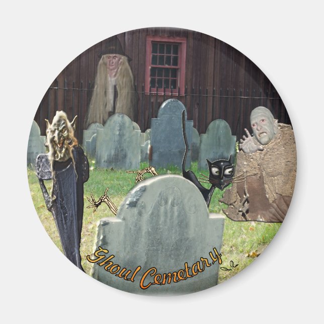 Ghoul Friedhof Magnet (Vorne)