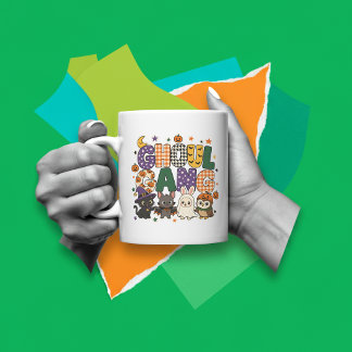 Ghoul Gang Buchstabenblock Kaffeetasse