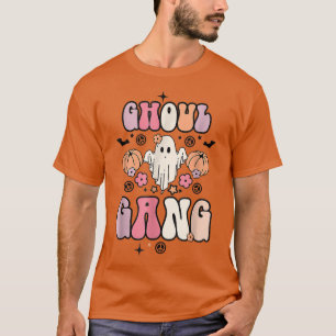 Ghoul Gang Groovy Hey Boo Pumpkin Boo Crew Hallowe T-Shirt