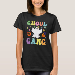 Ghoul Gang Groovy Hey Boo Pumpkin Boo Crew Hallowe T-Shirt