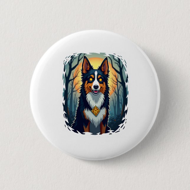 Ghoul Greyhound Dash Button (Vorderseite)