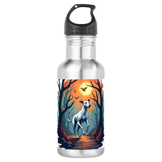 Ghoul Greyhound Dash Edelstahlflasche (Vorderseite)