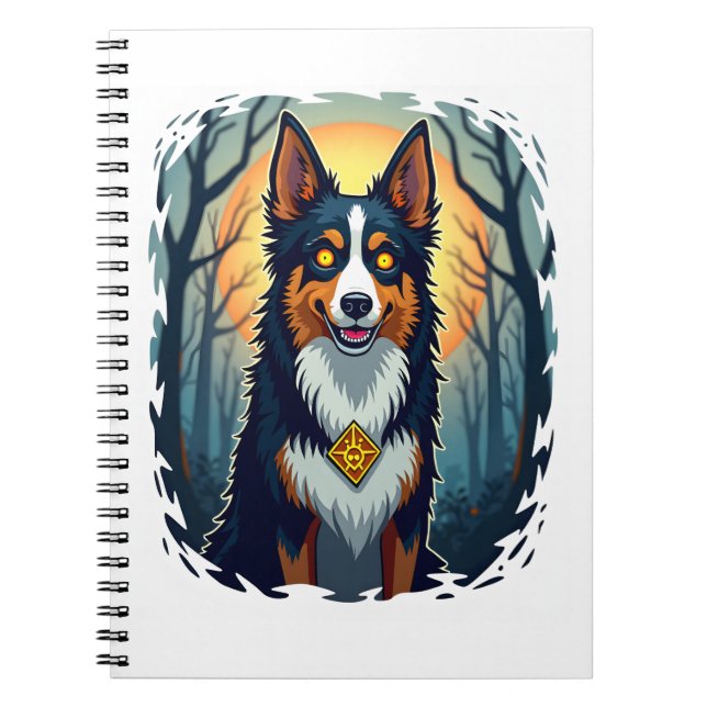 Ghoul Greyhound Dash Notizblock (Vorderseite)