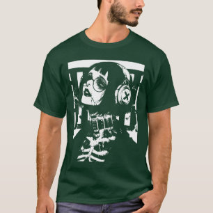 Ghoul Mädchen Cybergoth Gothic Anime Manga Geschen T-Shirt