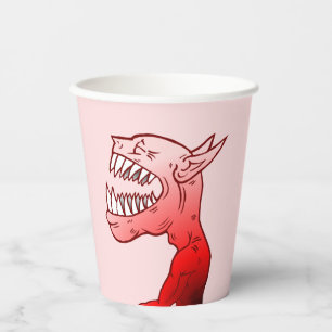 Ghoul mit einem schönen Lachen Pappbecher