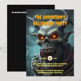 Ghoul Monster Folklore Monster Erwachsene hallowee Einladung