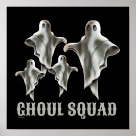 GHOUL SQUAD lustiger, spukhafter Geist Poster