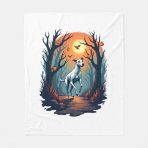 Ghoul-Windhund-Dash Fleecedecke