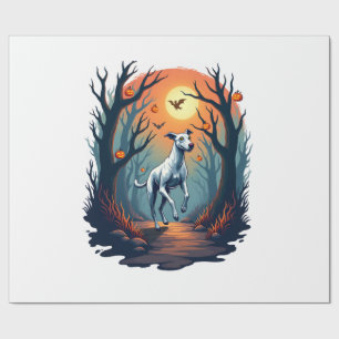 Ghoul-Windhund-Dash Geschenkpapier