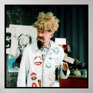 Ghoulardi (auf dem Set-1) Matte Poster