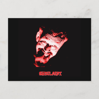 Ghoulardi (rot) Postkarte
