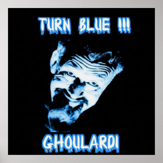 Ghoulardi (Tourner Bleu) poster Matte personnalisa