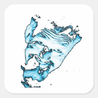 Ghoulardi (Transparent-3) Anpassbare Sticker