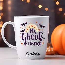 Ghoulfriend Individuelle Name Halloween Tasse