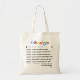Ghoulgle Last Minute Halloween Kostümsuche 2017 Tragetasche