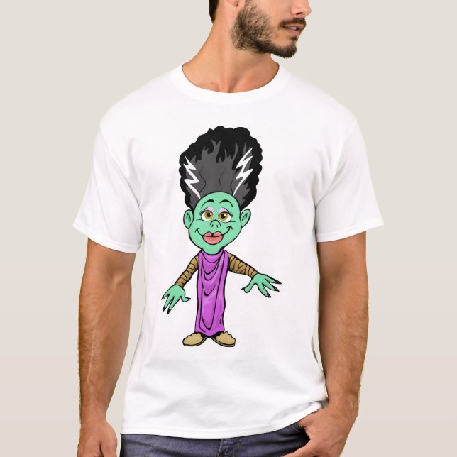 Ghoulish Mädchen T-Shirt (Vorderseite)
