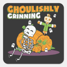 Ghoulishly Grinning Halloween Ghoul