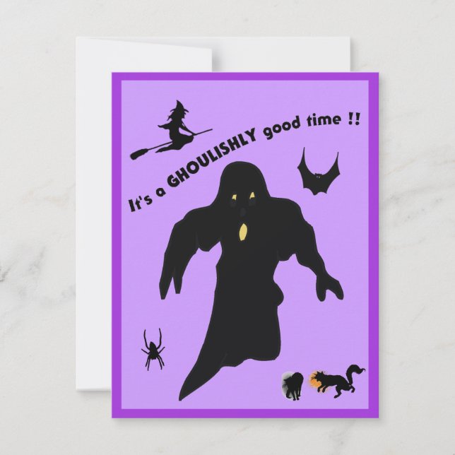 Ghoulishy Good Time - Einladung (Vorderseite)