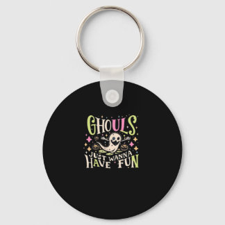 Ghouls haben einfach nur Spaß beim Design Schlüsselanhänger
