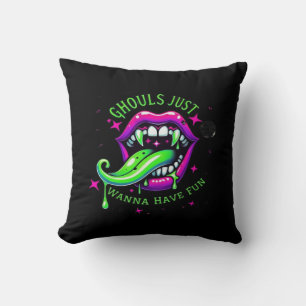 Ghouls haben einfach Spaß am Design Kissen