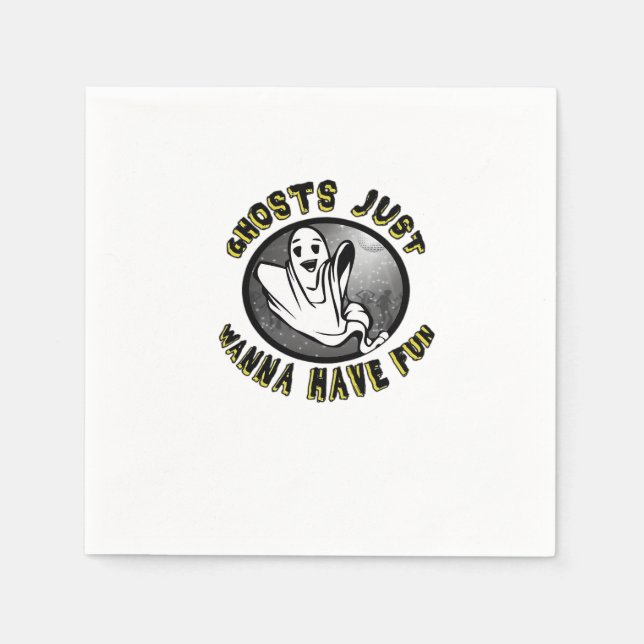 Ghouls Just Wanna Fun - Funny & Trend Design Serviette (Vorderseite)