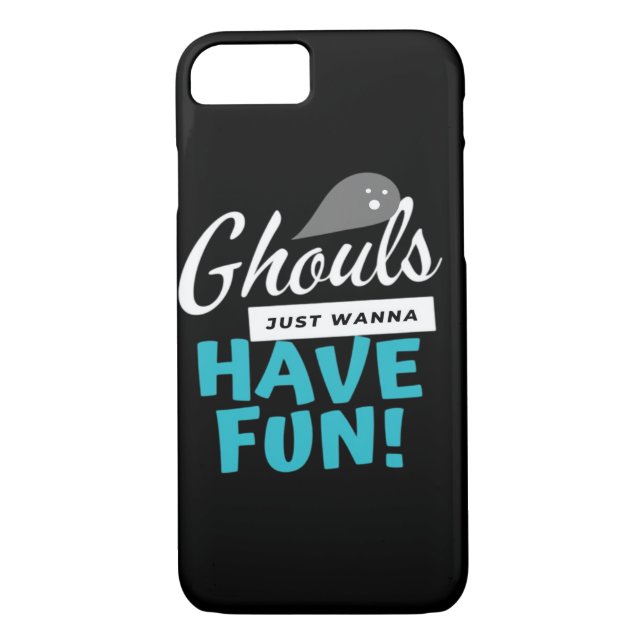 Ghouls just wanna haben Spaß Basic Vibes Case-Mate iPhone Hülle (Rückseite)