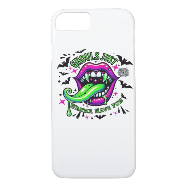 Ghouls Just Wanna hat Spaß Sloth Vibe Case-Mate iPhone Hülle (Rückseite)