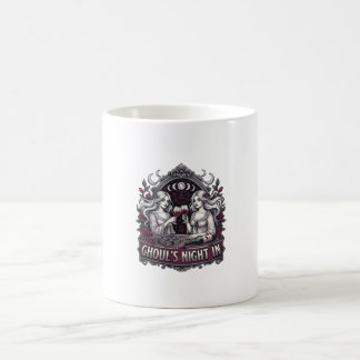 Ghouls Nacht mit Gruselwein Tarot Halloween-Party Kaffeetasse