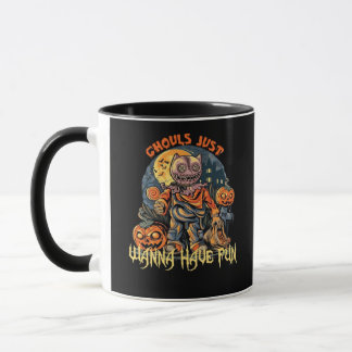 Ghouls nur Wanna haben Spaß Halloween-Design Tasse