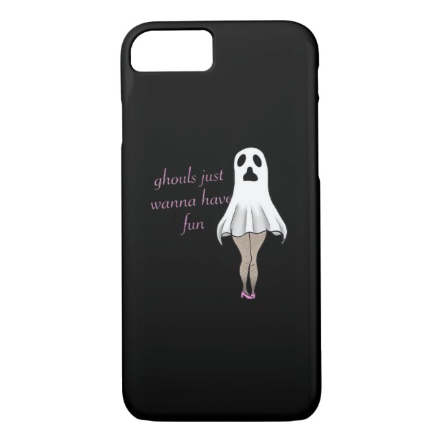 Ghouls Slogan-Zitat ist nur wanna Case-Mate iPhone Hülle (Rückseite)