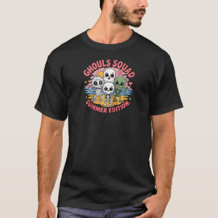 Ghouls Squad Süße Sommer Monster Kawaii Halloween T-Shirt