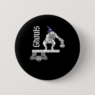 Ghouls, um lustige Halloween Ghouls und Button