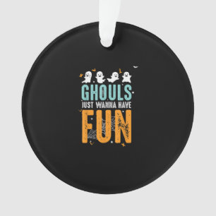 Ghouls veut juste s'amuser drôle Costume d'Hallowe
