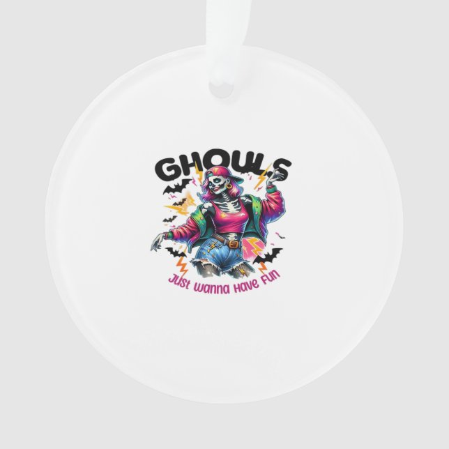 Ghouls veut juste s'amuser Halloween Vibes (devant)