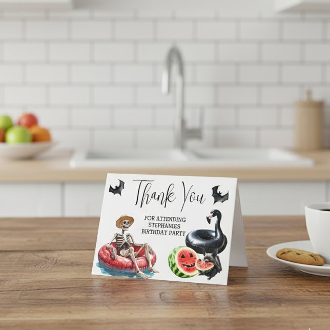 Ghouls Wanna haben Sun Summerween Dankeskarte (Von Creator hochgeladen)