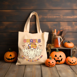 Ghouls woll einfach, Spaß zu haben Groovy Hallowee Tragetasche