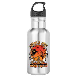 Ghouls wollen nur Spaß haben Halloween Gruselig Fr Edelstahlflasche