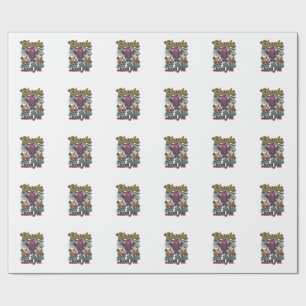 Ghule wollen nur Spaß haben Geister Kürbisse Hexe Geschenkpapier