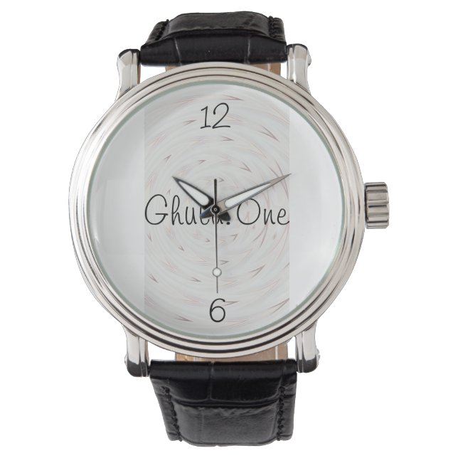 GhuluMuck Design Armbanduhr (Vorderseite)