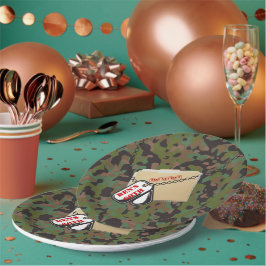 GI Camouflage Top Secret Soldier Party Teller