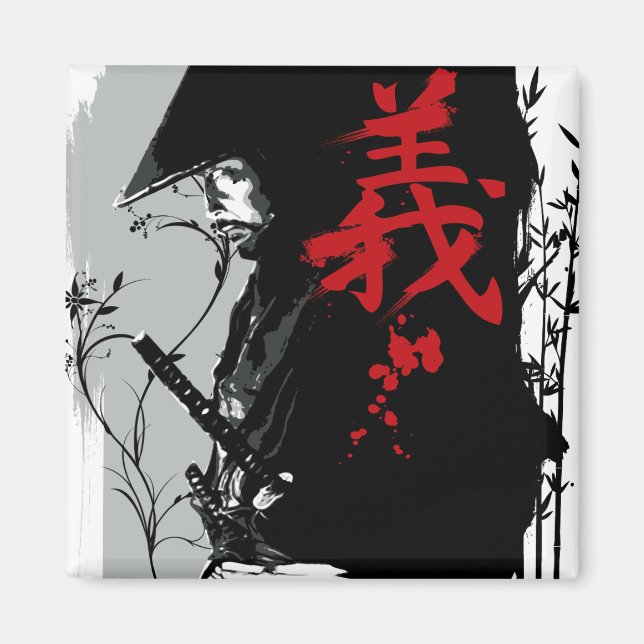 GI Dark Samurai Magnet (Vorne)
