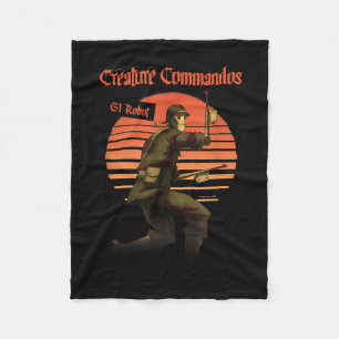 Gi Robot Poster Fleecedecke