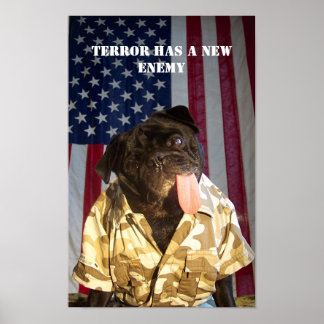 GI Yogi Kampf gegen den Krieg gegen den Terror Poster