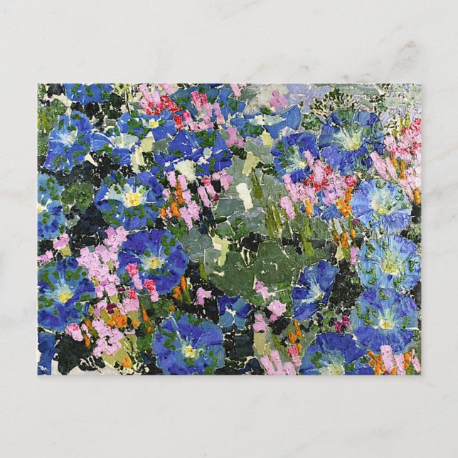 Giacometti - Blau Winden Postkarte (Vorderseite)