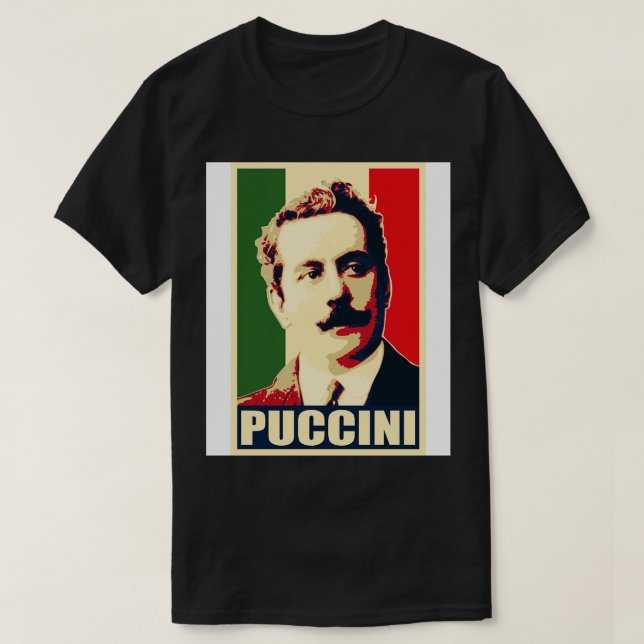Giacomo Puccini 1 T-Shirt (Design vorne)