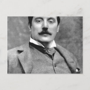Giacomo Puccini Postkarte
